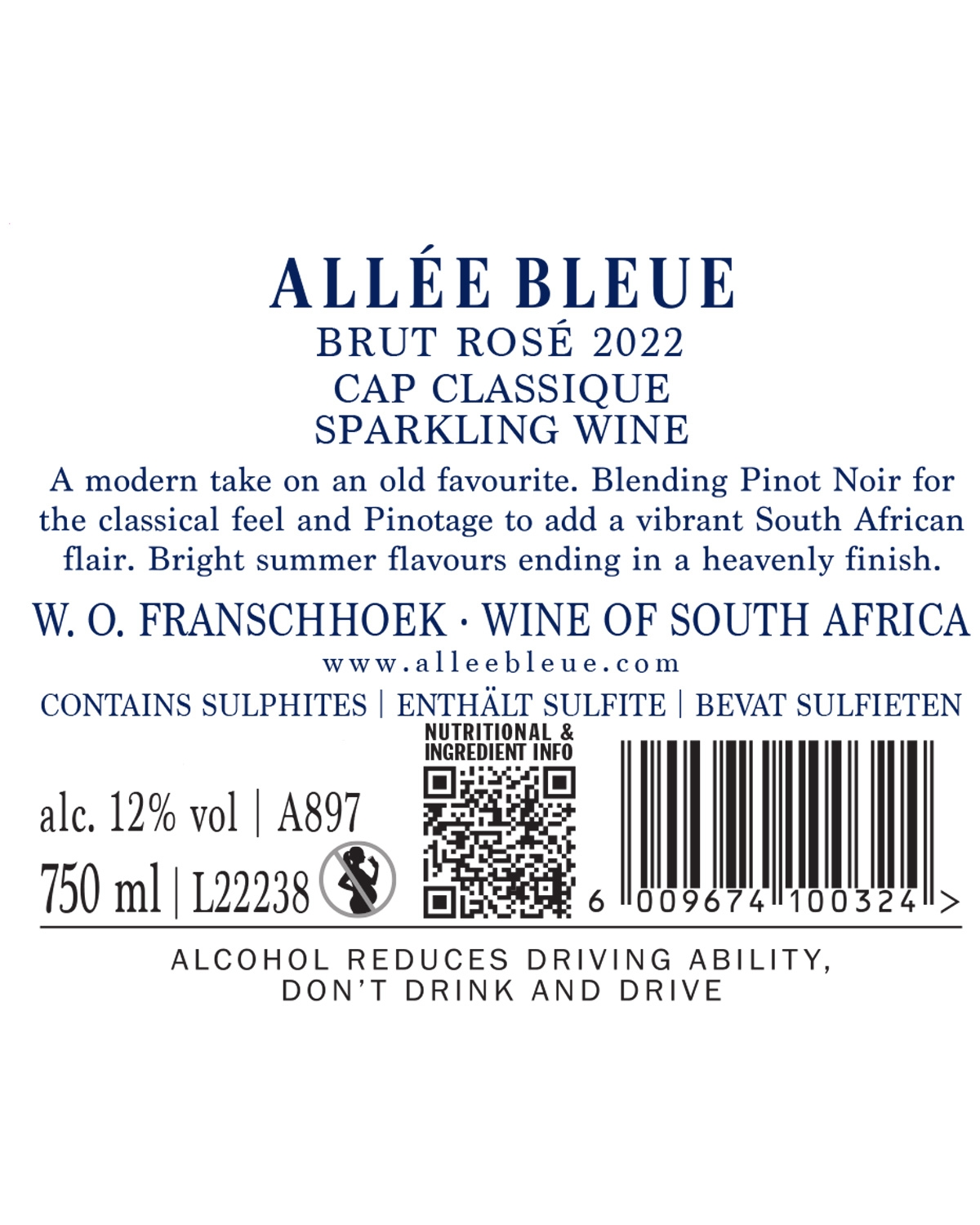 Allée Bleue – South African Premium Winery | Capreo